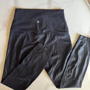 Lululemon  Wunder Under Shine Leggings Size 6